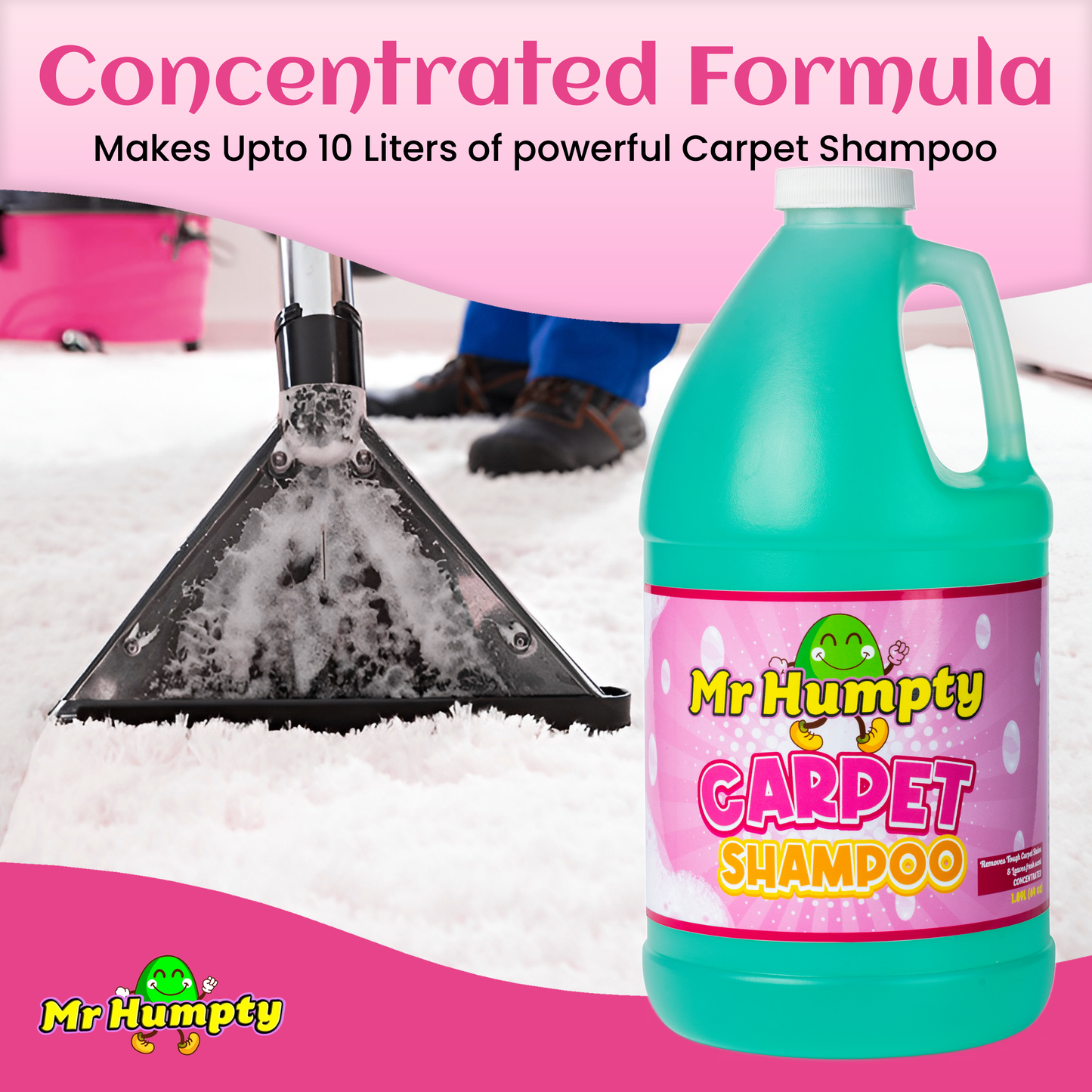 Mr Humpty Carpet Shampoo Concentrate  1.89L (64oz)